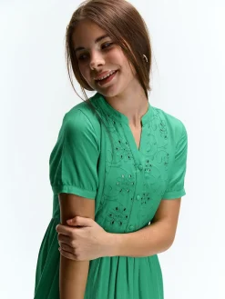 GATE Sukienka z detalami Madery|Dzieci Dziewczynki·Sukienki