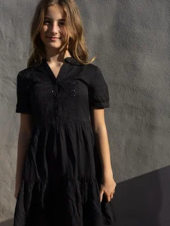 GATE Sukienka z detalami Madery|Dzieci Dziewczynki·Sukienki