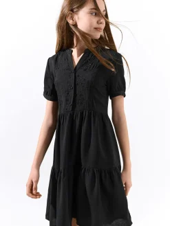 GATE Sukienka z detalami Madery|Dzieci Dziewczynki·Sukienki