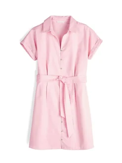 GATE Sukienka z domieszką lnu| Kategorie·Sukienki