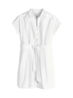 GATE Sukienka z domieszką lnu| Kategorie·Sukienki