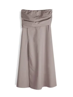 GATE Sukienka z domieszką lnu| Kategorie·Sukienki