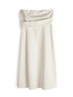 GATE Sukienka z domieszką lnu| Kategorie·Sukienki