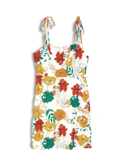 GATE Sukienka z domieszką lnu| Kategorie·Sukienki