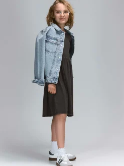 GATE Sukienka z efektem sprania|Dzieci Dziewczynki·Sukienki