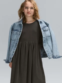 GATE Sukienka z efektem sprania|Dzieci Dziewczynki·Sukienki