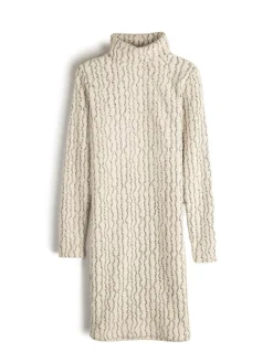 GATE Sukienka z golfem i długimi rękawami| Kategorie·Sukienki