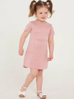 GATE Sukienka z imitacji zamszu dla dziewczyny|Dzieci Baby