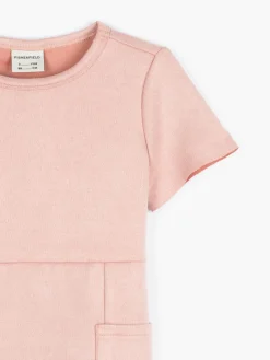 GATE Sukienka z imitacji zamszu dla dziewczyny|Dzieci Baby