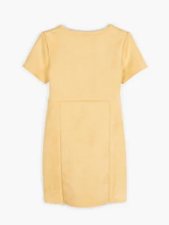 GATE Sukienka z imitacji zamszu dla dziewczyny|Dzieci Baby