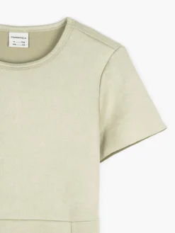 GATE Sukienka z imitacji zamszu dla dziewczyny|Dzieci Dziewczynki·Sukienki