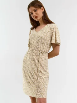 GATE Sukienka z krótkim rękawkiem i nadrukiem| Kategorie·Sukienki