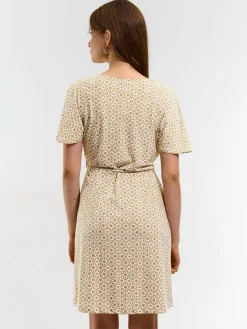 GATE Sukienka z krótkim rękawkiem i nadrukiem| Kategorie·Sukienki