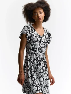 GATE Sukienka z kwiatowym nadrukiem| Kategorie·Sukienki