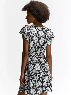 GATE Sukienka z kwiatowym nadrukiem| Kategorie·Sukienki