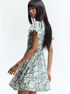 GATE Sukienka z kwiatowym nadrukiem| Kategorie·Sukienki