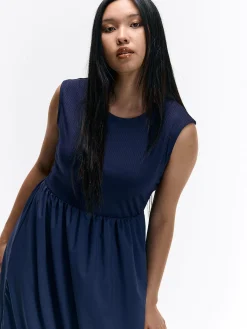 GATE Sukienka z marszczoną spódnicą| Kategorie·Sukienki