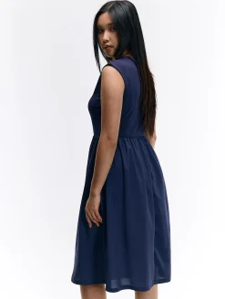 GATE Sukienka z marszczoną spódnicą| Kategorie·Sukienki