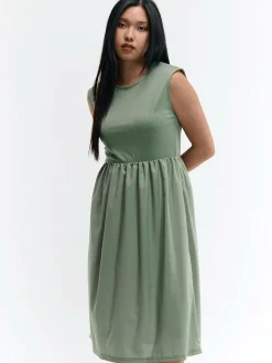 GATE Sukienka z marszczoną spódnicą| Kategorie·Sukienki