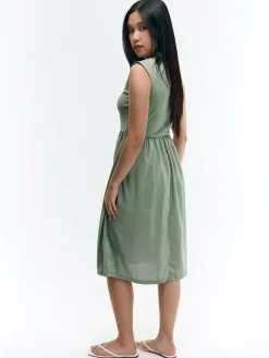 GATE Sukienka z marszczoną spódnicą| Kategorie·Sukienki