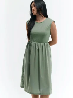 GATE Sukienka z marszczoną spódnicą| Kategorie·Sukienki