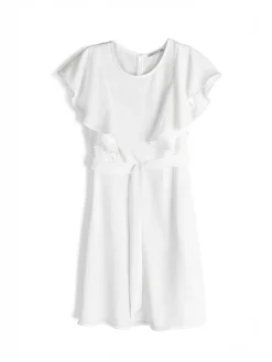 GATE Sukienka z marszczonymi rękawami| Kategorie·Sukienki