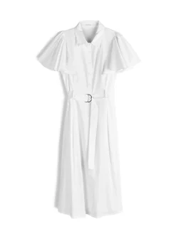 GATE Sukienka z marszczonymi rękawami| Kategorie·Sukienki