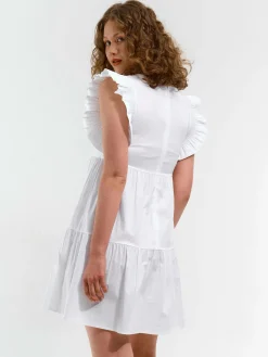 GATE Sukienka z marszczonymi rękawami| Kategorie·Sukienki