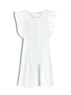 GATE Sukienka z marszczonymi rękawami| Kategorie·Sukienki