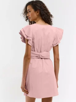 GATE Sukienka z mieszanki bawełny| Kategorie·Sukienki