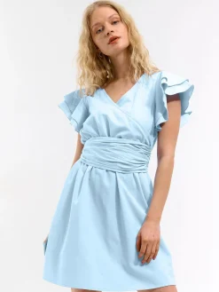 GATE Sukienka z mieszanki bawełny| Kategorie·Sukienki