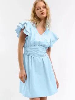 GATE Sukienka z mieszanki bawełny| Kategorie·Sukienki