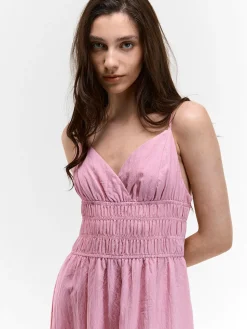 GATE Sukienka z mieszanki wiskozy| Kategorie·Sukienki