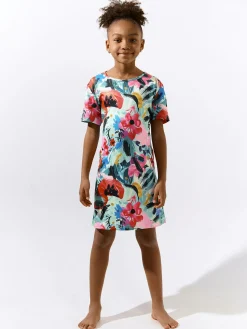 GATE Sukienka z nadrukiem|Dzieci Dziewczynki·Sukienki