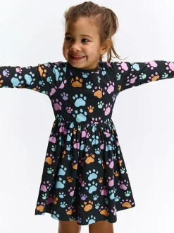 GATE Sukienka z nadrukiem|Dzieci Dziewczynki·Sukienki