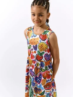 GATE Sukienka z nadrukiem|Dzieci Dziewczynki·Sukienki