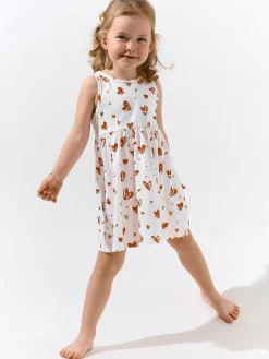 GATE Sukienka z nadrukiem|Dzieci Dziewczynki·Sukienki