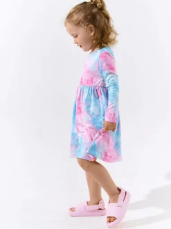 GATE Sukienka z nadrukiem|Dzieci Dziewczynki·Sukienki