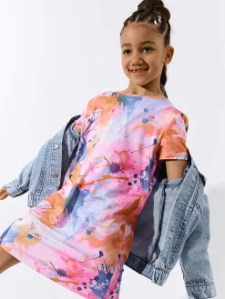 GATE Sukienka z nadrukiem|Dzieci Dziewczynki·Sukienki