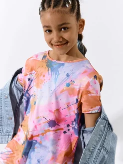 GATE Sukienka z nadrukiem|Dzieci Dziewczynki·Sukienki