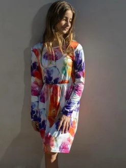 GATE Sukienka z nadrukiem|Dzieci Dziewczynki·Sukienki