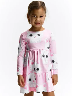 GATE Sukienka z nadrukiem|Dzieci Dziewczynki·Sukienki