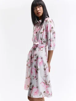 GATE Sukienka z nadrukiem kwiatowym| Kategorie·Sukienki