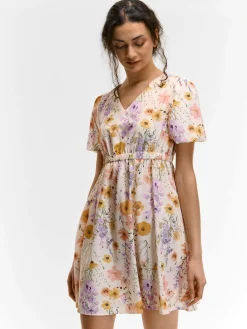 GATE Sukienka z nadrukiem kwiatowym| Kategorie·Sukienki