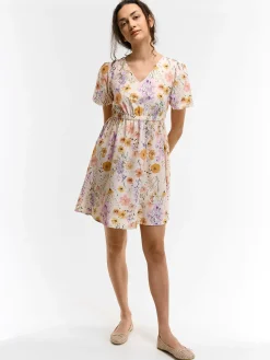 GATE Sukienka z nadrukiem kwiatowym| Kategorie·Sukienki