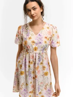 GATE Sukienka z nadrukiem kwiatowym| Kategorie·Sukienki