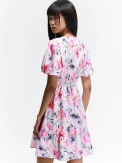 GATE Sukienka z nadrukiem kwiatowym| Kategorie·Sukienki