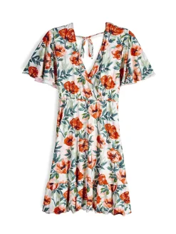 GATE Sukienka z nadrukiem kwiatowym| Kategorie·Sukienki