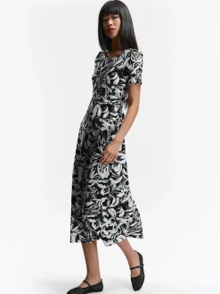 GATE Sukienka z nadrukiem kwiatowym| Kategorie·Sukienki