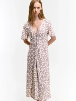 GATE Sukienka z nadrukiem kwiatowym| Kategorie·Sukienki